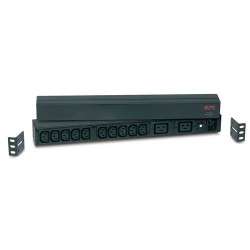 APC RACK PDU BASIC 1 U 16A 230V Noir unité de distribution d'énergie - 1