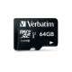 Verbatim Premium 64Go MicroSDXC Classe 10 mémoire flash - 2