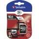 Verbatim Premium 16Go MicroSDHC Classe 10 mémoire flash - 3