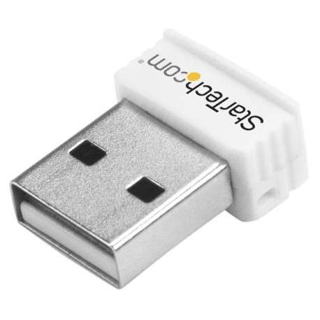 StarTech.com Mini Clé USB Sans Fil N 150 Mbps - Adaptateur USB WiFi 802.11n/g 1T1R - Blanc - 1