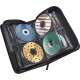 Case Logic CDW92 Étui avec portefeuille 100disques Noir étui disque optique - 2