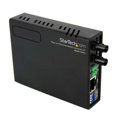 StarTech.com Convertisseur Fast Ethernet cuivre fibre optique multimode ST 10/100 - 2 km - 1