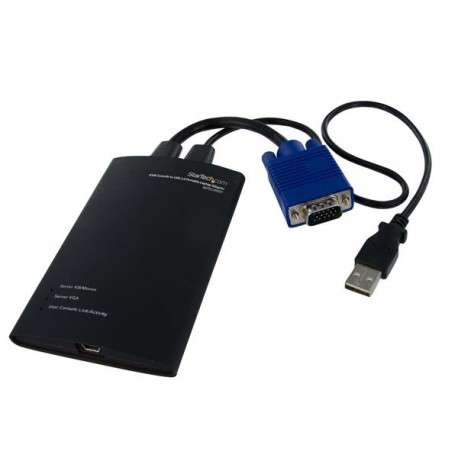 StarTech.com Adaptateur Console KVM vers Ordinateur portable USB - Crash Cart USB - 1