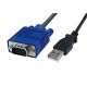 StarTech.com Adaptateur Console KVM vers Ordinateur portable USB - Crash Cart USB - 2