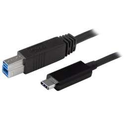 StarTech.com USB31CB1M 1m USB C USB B Mâle Mâle Noir câble USB - 1
