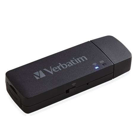 Verbatim MediaShare Mini USB 2.0/Wi-Fi Noir lecteur de carte mémoire - 1