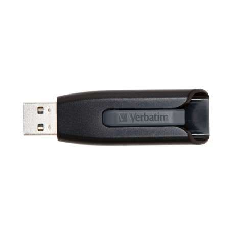 Verbatim V3 64Go USB 3.0 3.1 Gen 1 Type A Noir, Gris lecteur USB flash - 1