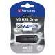 Verbatim V3 64Go USB 3.0 3.1 Gen 1 Type A Noir, Gris lecteur USB flash - 4