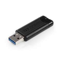 Verbatim PinStripe 256Go USB 3.0 3.1 Gen 1 Type A Noir lecteur USB flash - 1