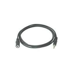 C2G 2m 3.5mm Stereo Audio Extension Cable M/F 2m 3,5mm 3,5mm Noir câble audio - 1