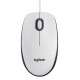 Logitech B100 USB Optique 800DPI Ambidextre Blanc souris - 1