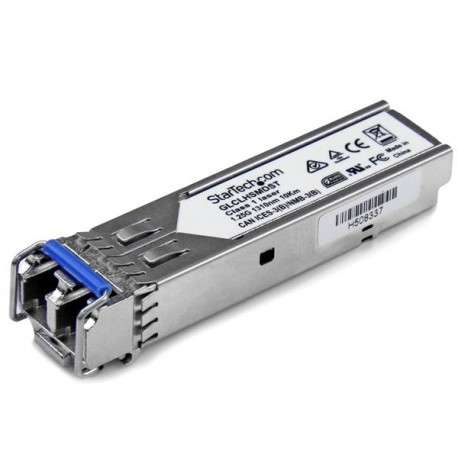 StarTech.com Module de transceiver SFP à fibre optique Gigabit - Compatible Cisco GLC-LH-SMD - Monomode / Multimode LC - - 1