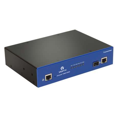 Vertiv Avocent HMX de TX DVI-D double, USB, audio, transmetteur SFP, UE - 1