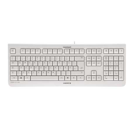 CHERRY KC 1000 USB AZERTY Français Gris clavier - 1