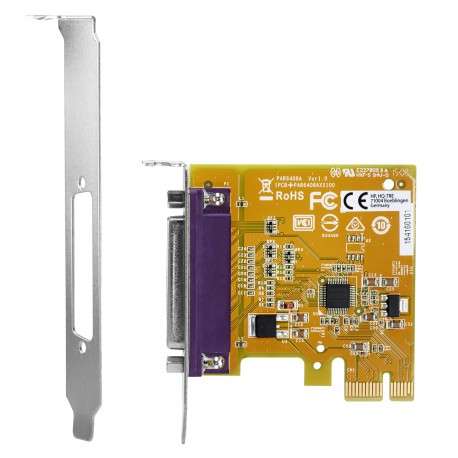 HP Carte de port parallèle PCIe x1 - 1