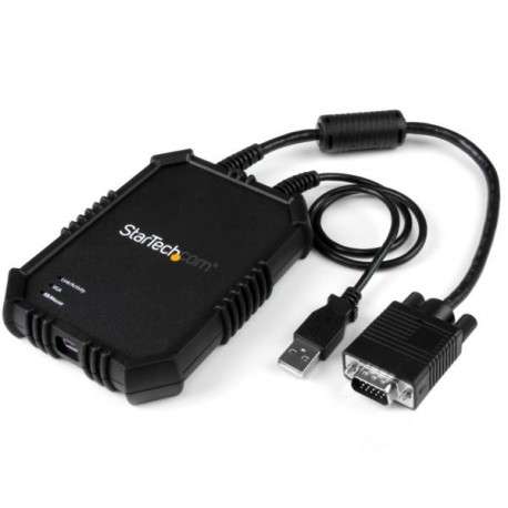 StarTech.com Adaptateur crash cart pour PC portable avec boîtier durable - Console KVM USB avec transfert de fichier et  - 1