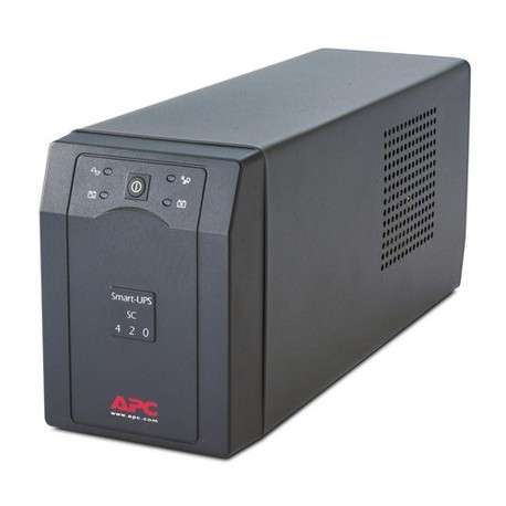 APC Smart-UPS Interactivité de ligne 420VA 4sorties CA Tour Gris alimentation d'énergie non interruptible - 1