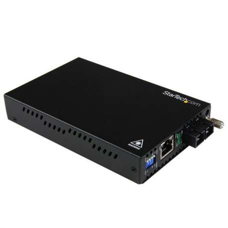 StarTech.com Convertisseur Ethernet Gigabit sur Fibre Optique MultiMode SC - 1000 Mb/s - 550m - 1