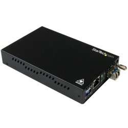 StarTech.com Convertisseur de média fibre optique Gigabit Ethernet - Monomode LC - 20 km - 1