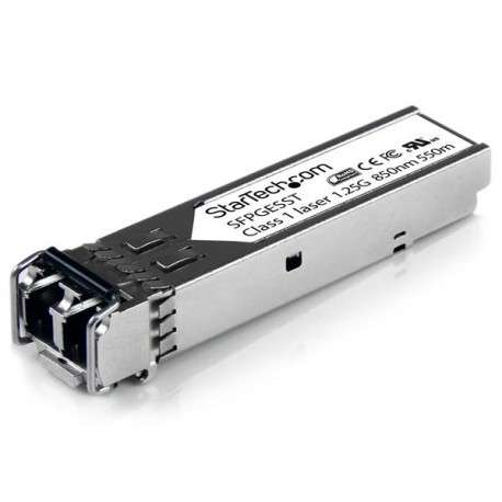 StarTech.com Module Transceiver SFP mini-GBIC à Fibre Optique Multimode LC Gigabit, DDM - compatible Cisco - 550 m - 1