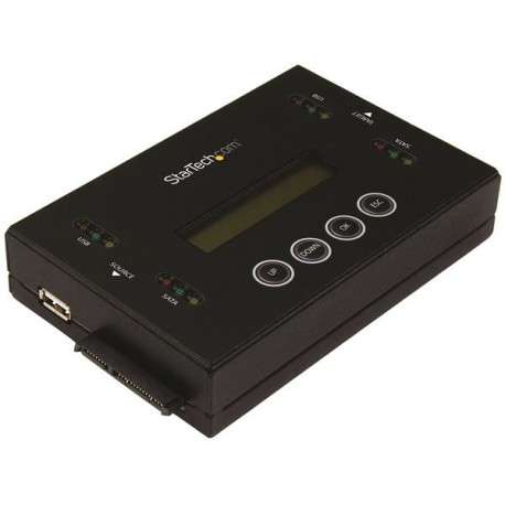 StarTech.com Duplicateur et effaceur autonome pour clés USB et disques durs SATA 2,5" / 3,5" - 1