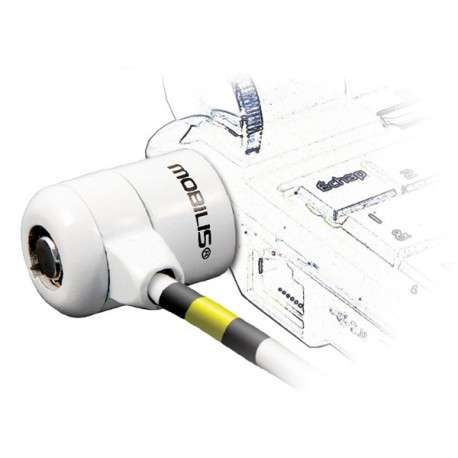 Mobilis Corporate Key 1.8m Blanc câble antivol - 1