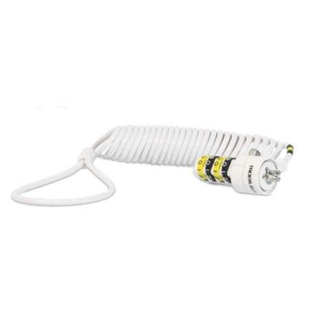 Mobilis 001234 1.8m Blanc câble antivol - 1