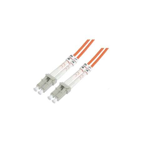 Uniformatic multimode om2 50/125μ duplex lc/lc 10m câble de fibre