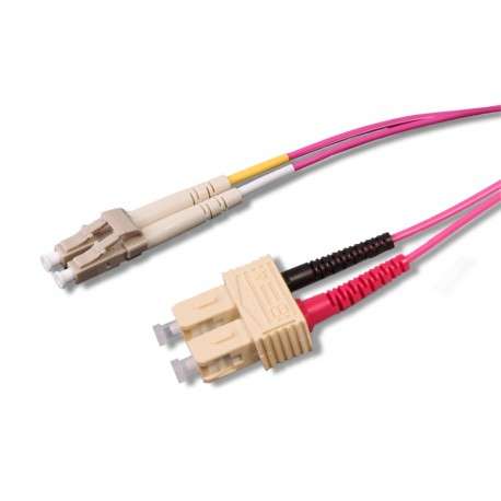 Uniformatic 21322 2m SC LC Rose câble de fibre optique - 1
