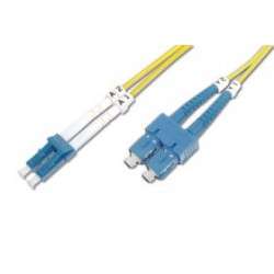 Uniformatic Monomode 9µ LC-SC 10.0m 10m LC SC Jaune câble de fibre optique - 1