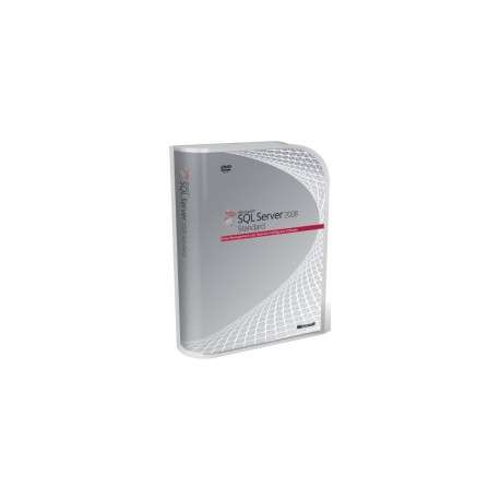 Microsoft SQL Server 2008 R2 Standard, MVL, Disk Kit, DVD, FRE - 1