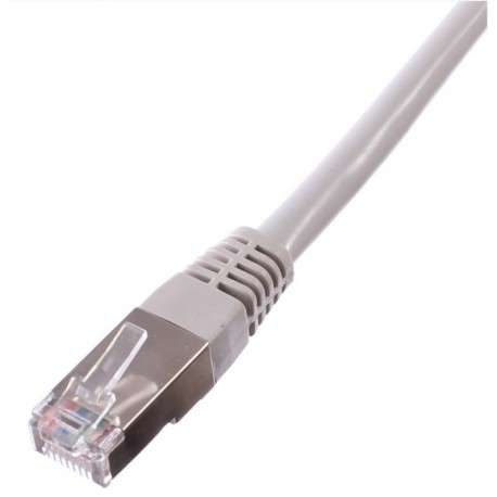 Uniformatic 0.5m Cat6 FTP 0.5m Cat6 F/UTP FTP Gris câble de réseau - 1