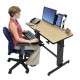 Ergotron WorkFit-D, Sit-Stand Desk Sable bureau d'ordinateur - 4
