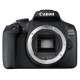 Canon EOS 2000D BK BODY EU26 Boîtier d'appareil-photo SLR 24.1MP CMOS 6000 x 4000pixels Noir - 1