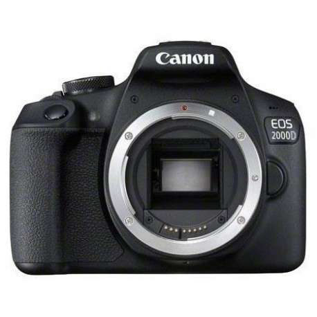 Canon EOS 2000D BK BODY EU26 Boîtier d'appareil-photo SLR 24.1MP CMOS 6000 x 4000pixels Noir - 1