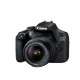 Canon EOS 2000D BK 18-55 IS II EU26 Kit d'appareil-photo SLR 24.1MP CMOS 6000 x 4000pixels Noir - 2