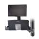 Ergotron StyleView Sit-Stand Combo System with Worksurface 24" - 2