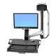 Ergotron StyleView Sit-Stand Combo System with Worksurface 24" Aluminium - 1