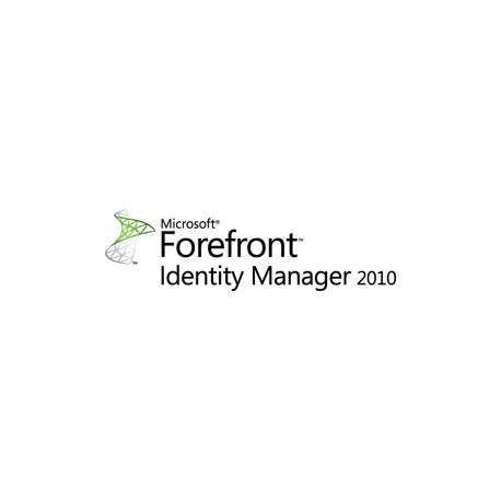 Microsoft Forefront Identity Manager CAL, License + Software assurance, OLV Level C, Annual fee, ALNG - 1