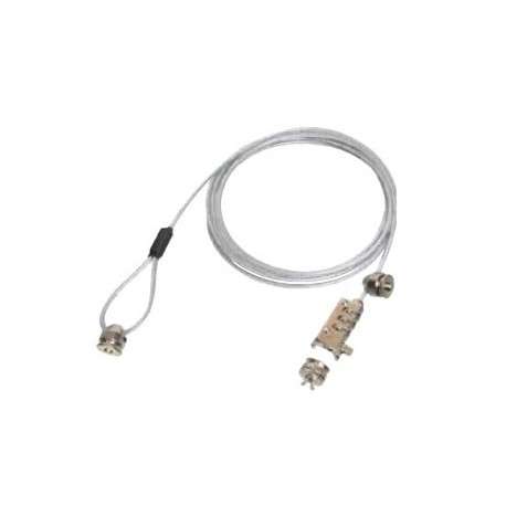 Uniformatic 93010 Argent câble antivol - 1