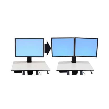 Ergotron WorkFit Convert-to-Dual Kit from Single HD 22" - 1