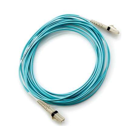 Hewlett Packard Enterprise 30m LC/LC OM3 30m LC LC Bleu câble de fibre optique - 1