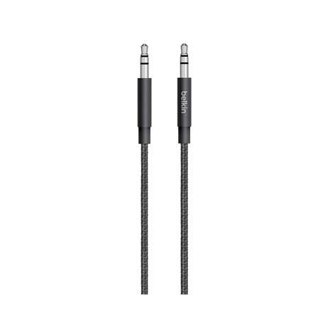 Belkin 3.5mm - 3.5mm, 1.25m 1.25m 3,5mm 3,5mm Noir câble audio - 1