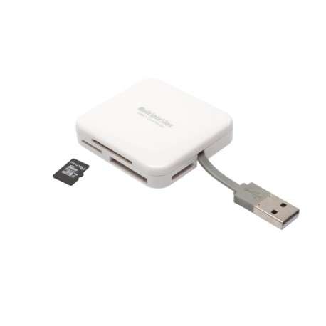 PNY AXP724 USB 2.0 Blanc lecteur de carte mémoire - 1