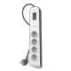 Belkin BSV400ca2M 4AC outlets 2m Noir, Blanc protection surtension - 2