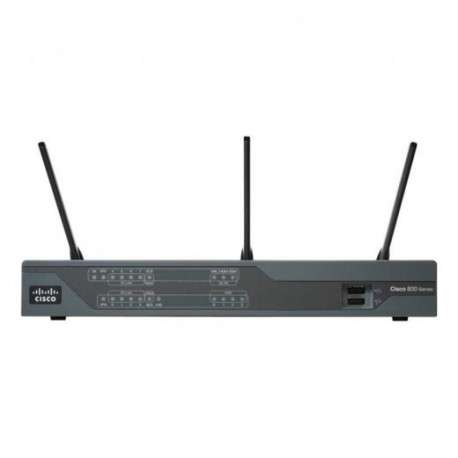Cisco C897VA-K9 Gigabit Ethernet Noir routeur sans fil - 1