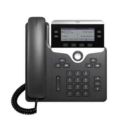 Cisco 7821 Combiné filaire 2lignes Noir, Argent téléphone fixe - 1