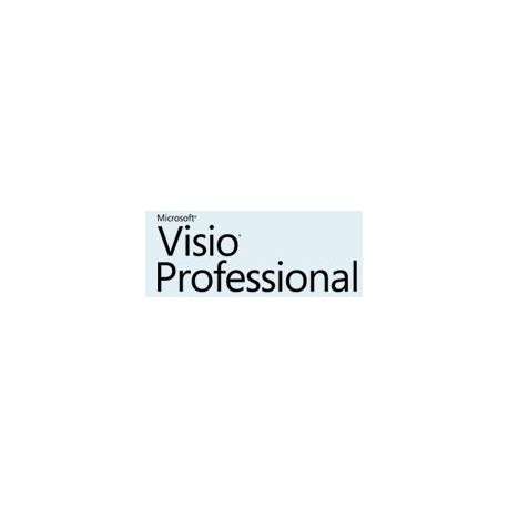 Microsoft Visio Professional, GOV, OL D, Lic/SA, 1Y-Y1 - 1
