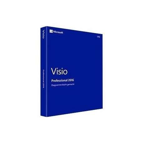 Microsoft Visio Professional 2016, 1u - 1