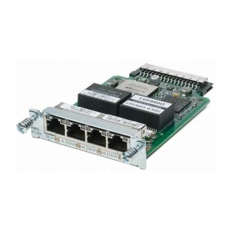 Cisco 4-Port T1/E1 Clear Channel High-Speed WAN Interface Card composant de commutation - 1